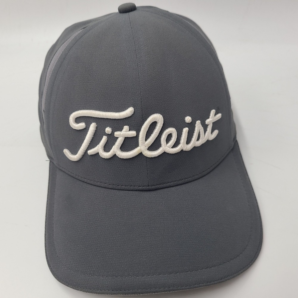 Titleist Hat Fitted (Seems M-L) Gray White Golf Electrical Wholesale Performance